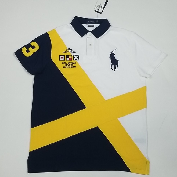 polo custom slim fit polo